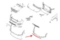 HYUNDAI TUCSON III TL 2015-2018 PRZED FACELIFTINGIEM LISTWA SPOILER PRZEDNIEGO ZDERZAKA 86565D7100