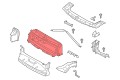 BMW SERIA 3 F30 2011-2018 SEDAN KIEROWNICA GÓRNA WLOT POWIETRZA 51747255413