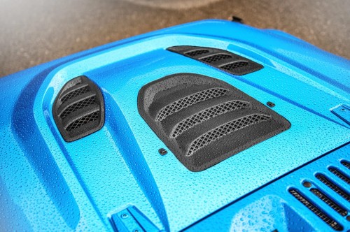 JEEP WRANGLER JK 2007-2018 KRATKI WLOTÓW POWIETRZA DO MASKI RUBICON 10th ANNIVERSARY I TRAILCAT