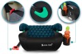 FOTELIK SAMOCHODOWY PODKŁADKA SIEDZISKO Z ISOFIX CZARNO-MORSKI R129 125-150 CM