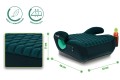 FOTELIK SAMOCHODOWY PODKŁADKA SIEDZISKO ZIELONY PIKOWANY R129 125-150 CM