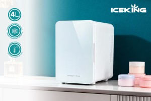 LODÓWKA KOSMETYCZNA 4L 12V Z FUNKCJĄ GRZANIA DO 50-65°C BIAŁA