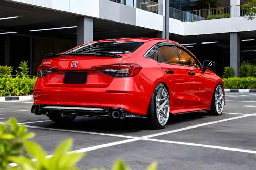 HONDA CIVIC XI 2021+ SEDAN SPOILER KLAPY TYLNEJ