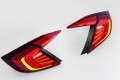 HONDA CIVIC X 2016-2019 SEDAN TUNINGOWE LAMPY TYLNE FULL LED CZERWONE DYNAMICZNE
