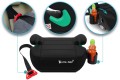FOTELIK SAMOCHODOWY PODKŁADKA SIEDZISKO Z ISOFIX CZARNY R129 125-150 CM