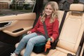 FOTELIK SAMOCHODOWY PODKŁADKA SIEDZISKO Z ISOFIX ZIELONY R129 125-150 CM