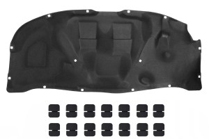 VOLKSWAGEN PASSAT B5  SEDAN (3B2) 1996-2000 PRZED LIFTINGIEM WYGŁUSZENIE MASKI 3B0863835H