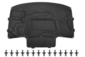 BMW SERIA 5 E39 SEDAN 1995-2004 WYGŁUSZENIE MASKI KOMPLET ZE SPINKAMI 51488159483 
