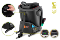 FOTELIK SAMOCHODOWY OBROTOWY LEONARDO 360° CZARNO-SZARY 40-150 CM i-Size R129 + ISOFIX