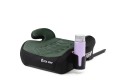 FOTELIK SAMOCHODOWY MODEL LEONARDO CZARNO-ZIELONY PIKOWANY R129 100-150 CM ISOFIX