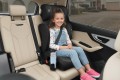 FOTELIK SAMOCHODOWY MODEL VINCENT SZARO-CZARNY PIKOWANY R129 100-150 CM ISOFIX + GRATIS