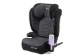 FOTELIK SAMOCHODOWY MODEL VINCENT SZARO-CZARNY PIKOWANY R129 100-150 CM ISOFIX + GRATIS