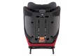 FOTELIK SAMOCHODOWY MODEL MARCO CZARNO-CZERWONY PIKOWANY R129 100-150 CM ISOFIX + GRATIS