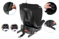 FOTELIK SAMOCHODOWY OBROTOWY ALEXANDER 360° SZARO-CZARNY 40-150 CM i-Size R129 + ISOFIX