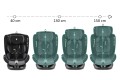FOTELIK SAMOCHODOWY OBROTOWY ALEXANDER 360° SZARO-CZARNY 40-150 CM i-Size R129 + ISOFIX