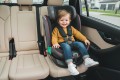 FOTELIK SAMOCHODOWY OBROTOWY LEONARDO 360° CZARNO-SZARY 40-150 CM i-Size R129 + ISOFIX