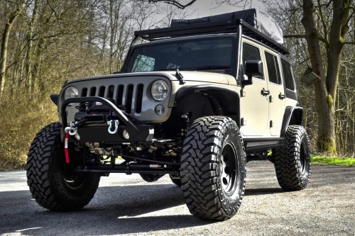 JEEP WRANGLER JK 2007-2018 4 DRZWI ORUROWANIE BOCZNE SLIDER