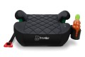 FOTELIK SAMOCHODOWY PODKŁADKA SIEDZISKO Z ISOFIX CZARNO-SZARY PIKOWANY R129 125-150 CM