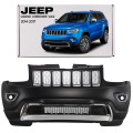 JEEP GRAND CHEROKEE IV WK2 2014-2017 PO FACELIFTINGU KOMPLETNY ZDERZAK PRZEDNI BEZ PDC Z GRILLEM 1WL27TZZAC