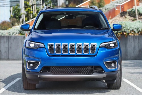 JEEP CHEROKEE V KL 2018-2023 PO FACELIFTINGU GRILL ATRAPA DOLNA ZDERZAKA PRZÓD 68288044AB