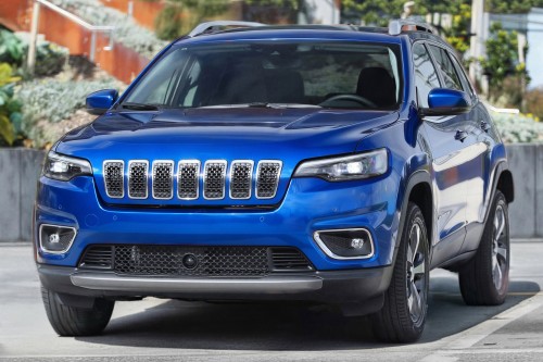 JEEP CHEROKEE V KL 2018-2023 PO FACELIFTINGU GRILL ATRAPA DOLNA ZDERZAKA PRZÓD Z ZAŚLEPKĄ RADARU 68288045AB
