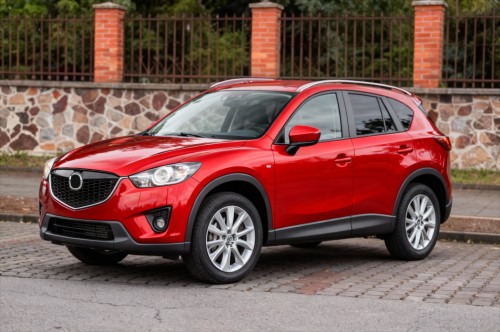 MAZDA CX-5 I KE 2012-2017 RELINGI DACHOWE ALUMINIOWE BEZ WIERCENIA