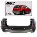JEEP CHEROKEE V KL 2018-2023 PO FACELIFTINGU KOMPLETNY ZDERZAK TYLNY Z 6xPDC 68407957AA