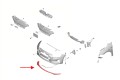 HYUNDAI ELANTRA VI AD 2018-2020 PO FACELIFTINGU SPOILER PRZEDNIEGO ZDERZAKA 86591F2AA0