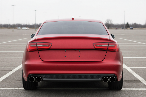AUDI A6 C7 4G 2011-2015 SEDAN PRZED FACELIFTINGIEM DYFUZOR ZDERZAKA TYLNEGO