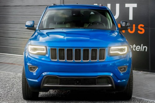 JEEP GRAND CHEROKEE IV WK2 2014-2017 PO FACELIFTINGU WKŁADKI GRILLA CZARNE 68143074AD