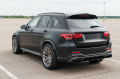 MERCEDES GLC X253 2019-2022 PO FACELIFTINGU DYFUZOR TYLNY Z PDC ZESTAW STYLIZUJĄCY NA AMG GLC63