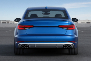 AUDI A4 B9 2015-2019 PRZED FACELIFTINGIEM DYFUZOR ZDERZAKA TYLNEGO