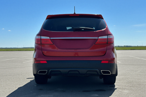 HYUNDAI GRAND SANTA FE III 2012-2016 PRZED LIFTINGIEM DYFUZOR SPOILER TYLNEGO ZDERZAKA 86665B8000