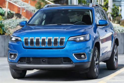 JEEP CHEROKEE V KL 2018-2023 PO FACELIFTINGU LISTWA BŁOTNIKA PRZEDNIA LEWA 68315995AD