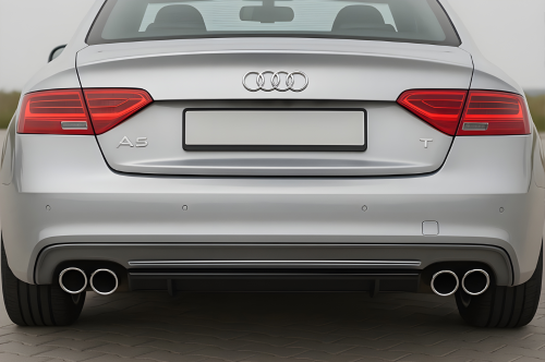AUDI A5 8T 2011-2016 2D PO FACELIFTINGU DYFUZOR ZDERZAKA TYLNEGO
