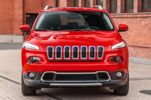 JEEP CHEROKEE V KL 2014-2018 PRZED LIFTINGIEM RAMKA ZDERZAKA GRILLA DOLNEGO CHROM 68203230AB