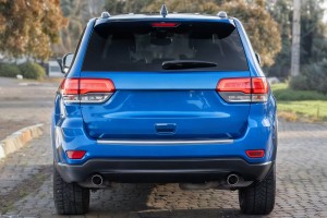 JEEP GRAND CHEROKEE IV WK2 2010-2021 SPOILER TYLNEGO ZDERZAKA PODWÓJNY WYDECH  68111469AA 
