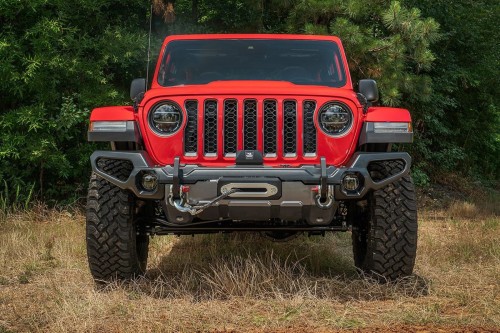 JEEP GLADIATOR JT 2018+ LEWA KRATKA HALOGENU ZAŚLEPKA DO ZDERZAKA HUNTER