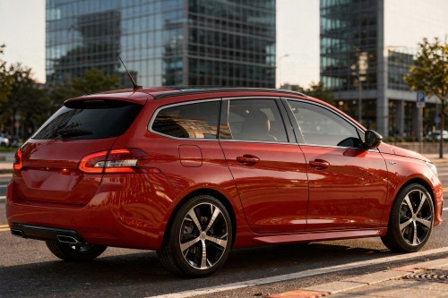 PEUGEOT 308 II T9 2017-2021 KOMBI PO FACELIFTINGU ZASŁONKI PRZECIWSŁONECZNE