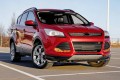 FORD ESCAPE MK3 III 2013-2016 PRZED FACELIFTINGIEM DOKŁADKA PRZEDNIEGO ZDERZAKA SREBRNA CV4417F771AB