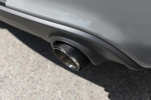 VW TIGUAN II AD1 2016-2024 KOŃCÓWKA WYDECHU KARBON 64 MM L 170 MM