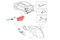 OPEL MOKKA A J13 2012-2016 PRZED FACELIFTINGIEM LAMPA PRZECIWMGIELNA TYLNA LEWA 95418171