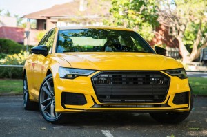 AUDI A6 / S6 C8 4K 2018-2025 RAMKA GRILLA CZARNA 4K0853651E