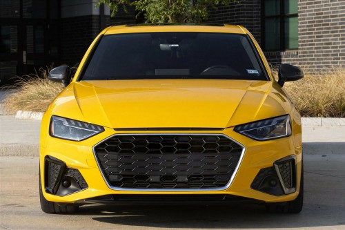 AUDI S4 B9 2019-2024 PO FACELIFTINGU RAMKA GRILLA CHROMOWANA 8W0853651D