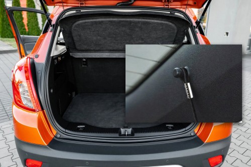 OPEL MOCOWANIE TYLNEJ PÓŁKI SPINKA KLIPS KOŁEK KOMPLET 2 SZTUKI