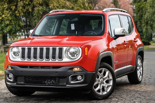JEEP RENEGADE I BU 2015-2018 PRZED LIFTINGIEM WKŁADKI GRILLA CHROM 5XB16TZZAA