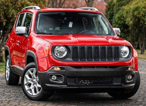 JEEP RENEGADE I BU 2015-2018 PRZED LIFTINGIEM WKŁADKI GRILLA CZARNE 5XB16TZZAA