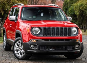 JEEP RENEGADE I BU 2015-2018 PRZED FACELIFTINGIEM GRILL CZARNY  5XB15LXHAA