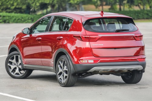 KIA SPORTAGE IV QL 2016-2018 PRZED FACELIFTINGIEM ZDERZAK TYLNY DOLNY BEZ PDC 86612D9010 86612D9110