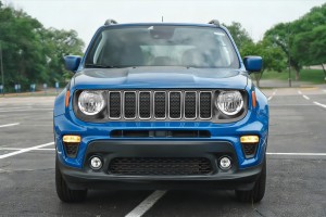 JEEP RENEGADE I BU 2018-2025 PO FACELIFTINGU CHROMOWANE WKŁADKI GRILLA 6VQ42TZZAA